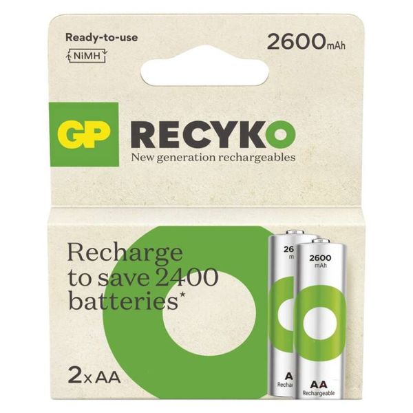 Nabíjacia batéria GP ReCyko 2600 (AA) 2 ks