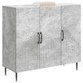 vidaXL Servírovacia skriňa Betónovo sivá 89 x 34,5 x 80 cm
