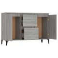 vidaXL Komoda sivý dub sonoma 102x35x70 cm spracované drevo