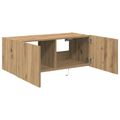 vidaXL TV nástenná skriňa 80 x 35 x 31 cm Remeselný dub