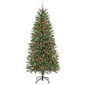 vidaXL Umelý vianočný stromček Zelená 180 cm PE a PVC