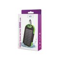 SETTY solárna zelená powerbanka 5000mAh 5V GSM036556