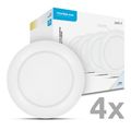 Modee LED Okrúhly LED panel - montovateľný 6W 660lm studená biela P4 (ML-LPR6000K6WPN)