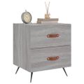 vidaXL Nočný stolík sivý sonoma 40x35x47,5 cm kompozitné drevo