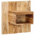vidaXL Nočný stolík 50x27x50 cm, akáciový masív