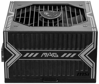 MSI zdroj MAG A750BN PCIE5/ 750W/ ATX/ akt. PFC/ 5 rokov celková záruka/ 120mm ventilátor/ 80PLUS Bronze Zdroj, ATX, 750W, aktívne PFC, 120mm ventilátor, 80PLUS Bronze, 5 rokov celková záruka