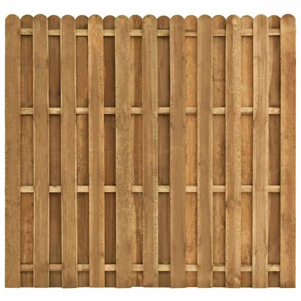 vidaXL Plotový panel, borovicové drevo 180x170 cm