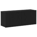 vidaXL Zostava TV skriniek 100 x 30 x 41 cm Čierny dub