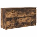 vidaXL TV skrinka Dub dymový 100x35x54 cm Konštrukcia dreva