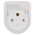 Zásuvka EMOS P0074 rozbočovacia 1×, 1×USB-A+1×USB-C, biela