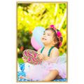 vidaXL Fotorámiky na stôl, koláž 10 ks, zlaté 10x15 cm, MDF
