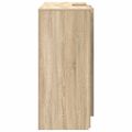 vidaXL Recepčný stôl dub sonoma 155x50x103,5 cm kompozitné drevo