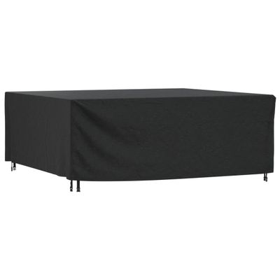 vidaXL Poťah na záhradný nábytok čierny 250x210x90 cm vodotesný 420D