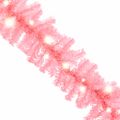 vidaXL Vianočná girlanda s LED svetielkami 10 m ružová
