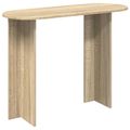 vidaXL Konzolový stôl Dub sonoma 100 x 39,5 x 75 cm Kompozitné drevo