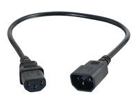 Prodlužovací šňůra - power IEC 60320 C13 do IEC 60320 C14 - AC 250 V - 3 m