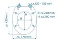 Schütte BLUE WOOD | MDF HG, Soft Close