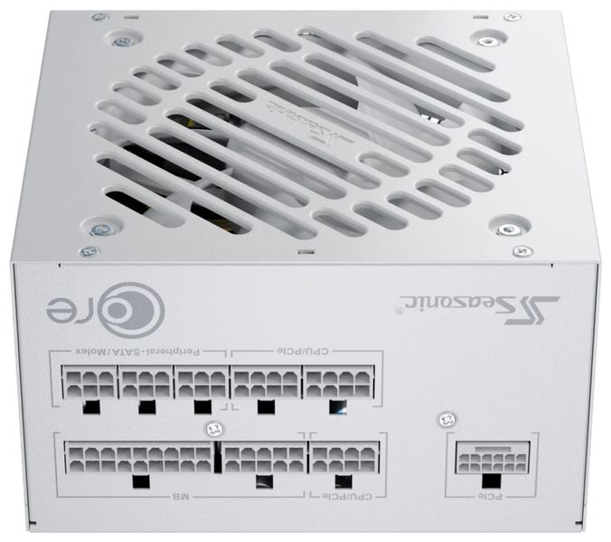SEASONIC zdroj 850W Core GX-850, ATX 3.1, 80+ Gold, bílý SEASONIC zdroj Core GX-850 bílý / 850W / ATX3.1 / 120mm fan / modulární / 80PLUS Gold