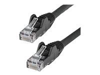 Category 6 - 24AWG (N6LPATCH5MBK) - Patch kábel - RJ-45 (M) do RJ-45 (M) - 5 m - 6 mm - UTP - CAT 6 - prevedenie bez hrbolčekov - čierna