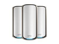 Systém WiFi - (router, 2 extendery) - až 8 200 štvorcových stôp - mesh 10GbE, 2.5GbE, Wi-Fi 7 Štyri pásma
