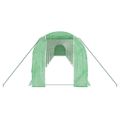 vidaXL Fóliovník s oceľovým rámom zelený 36 m² 18x2x2 m