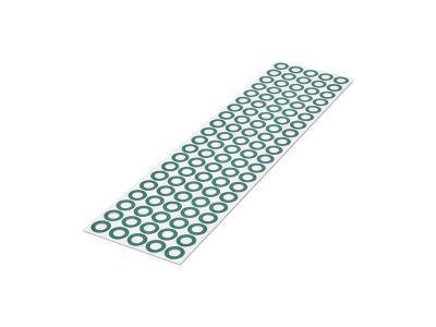 Izolačný papier krúžok pre 1x18650 samolepiaci 100ks