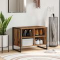 vidaXL Skriňa na topánky 60 x 35 x 44 cm Kompozitné drevo Staré drevo
