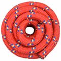 vidaXL Lano na čln 6 mm 10 m Červená