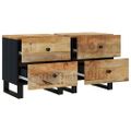 vidaXL Nočné stolíky 2 ks 40x33x46 cm masívne mangovníkové drevo