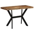 vidaXL Jedálenský stôl 110x55x75 cm masívne mangovníkové drevo