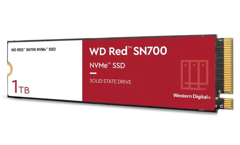 WD Red SN700 POWERED BY SANDISK/1TB/SSD/M.2 NVMe/5R SSD disk, interný, 1TB, M.2 2280, NVMe, PCIe Gen3