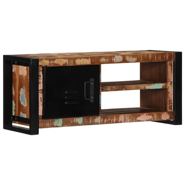 VidaXL TV skrinka 80x30x35 cm Rekultivované masívne drevo