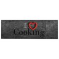 vidaXL Kuchynský koberec prateľný dizajn Cooking 60x300 cm