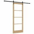vidaXL Posuvné dvere ORKDAL Prírodná 83 x 211 cm