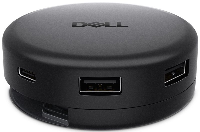DELL Pro Travel Hub DA326/ dokovací stanice/ 2x USB-C/ 2x USB/ HDMI/ RJ-45/ DP Hub, 7-in-1, USB-C, 2× USB-A, HDMI 2.1, DP 1.4, 2.5Gb Ethernet, 100W PD, 6K@60Hz, Smart Power Management, DDPM