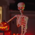 vidaXL Halloweenský Kostiak Biela 155 x 38,5 cm Polypropylén