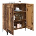 vidaXL Servírovacia skriňa Staré drevo 69,5 x 34 x 90 cm