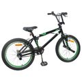vidaXL BMX Bicykel 20 Palcov pre nad 9 rokov Čierna