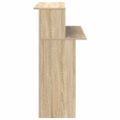 vidaXL Recepčný pult, dub sonoma, 100x50x103,5 cm, imitácia dreva