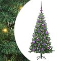 vidaXL Vianočný stromček Zelená 120 cm PVC