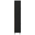 vidaXL Highboard 2 ks Čierny dub 69,5 x 34 x 180 cm Kompozitné drevo