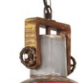 vidaXL Industriálna okrúhla závesná lampa 25 W farebná 30 cm E27