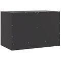 vidaXL TV skrinky 2 ks čierne 67x39x44 cm oceľ