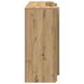 vidaXL Recepčný stôl dub artisan 180x50x103,5 cm kompozitné drevo