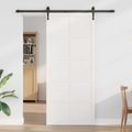 vidaXL Zavesené posuvné dvere 100 x 2,5 x 208 cm Borovicový masív