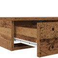 vidaXL Zásuvky pod posteľ Staré drevo 120 x 36,5 x 16,5 cm