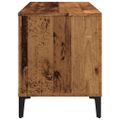 vidaXL Skrinka na platne staré drevo 100x38x48 cm kompozitné drevo