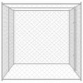 vidaXL Klietka pre psa Strieborná 400 x 200 x 200 cm Pozinkovaná oceľ