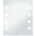 vidaXL Kúpeľňové nástenné zrkadlo s LED osvetlením 50x60 cm