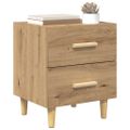 vidaXL Skriňa pod posteľ Remeselný dub 40 x 35 x 47.5cm